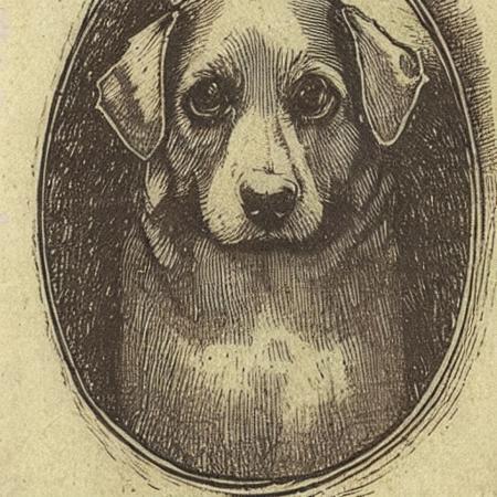 00459-1708546525-cute dog victorian, durer-style.png